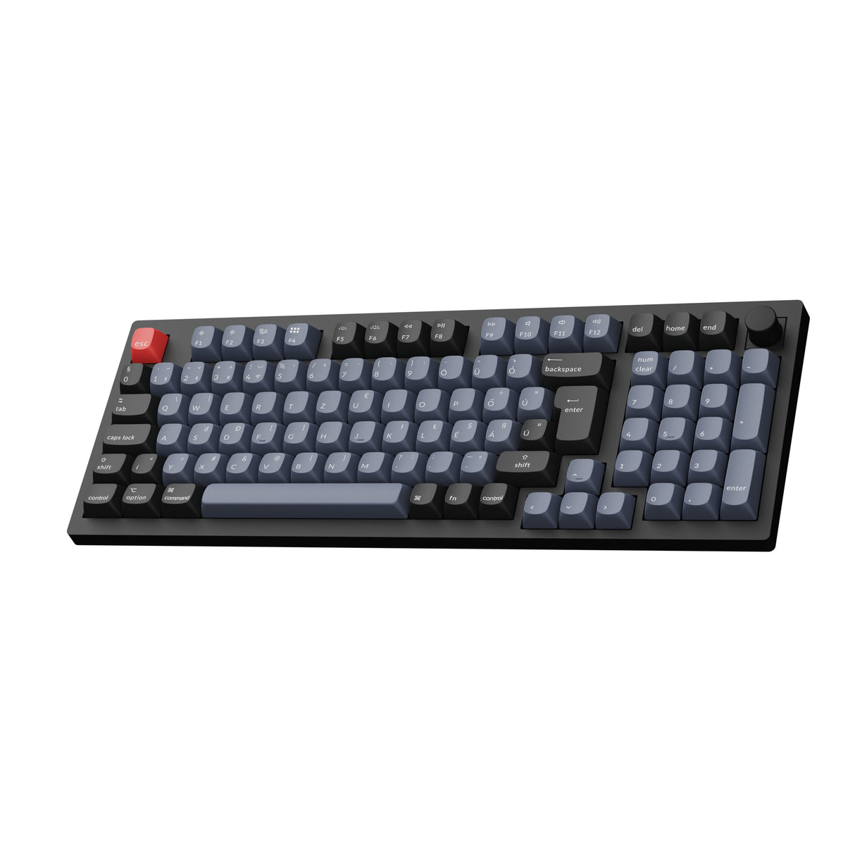 Keychron V5 Max QMK/VIA testreszabható vezeték nélküli mechanikus billentyűzet
