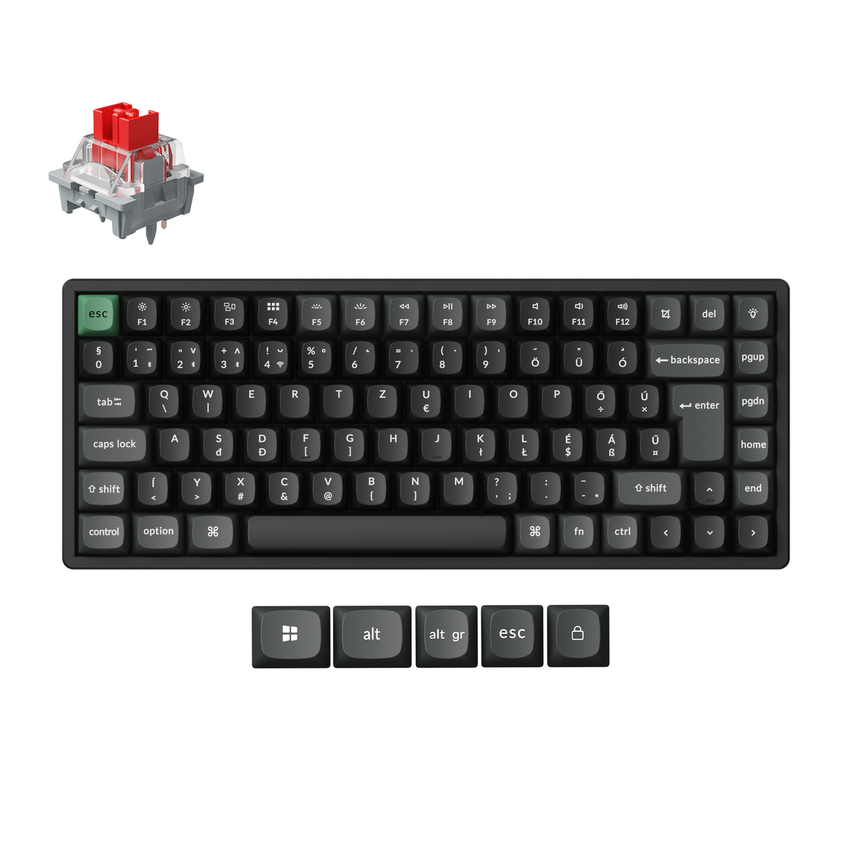 Keychron K2 Ultra 8K Wireless Custom Mechanical Keyboard
