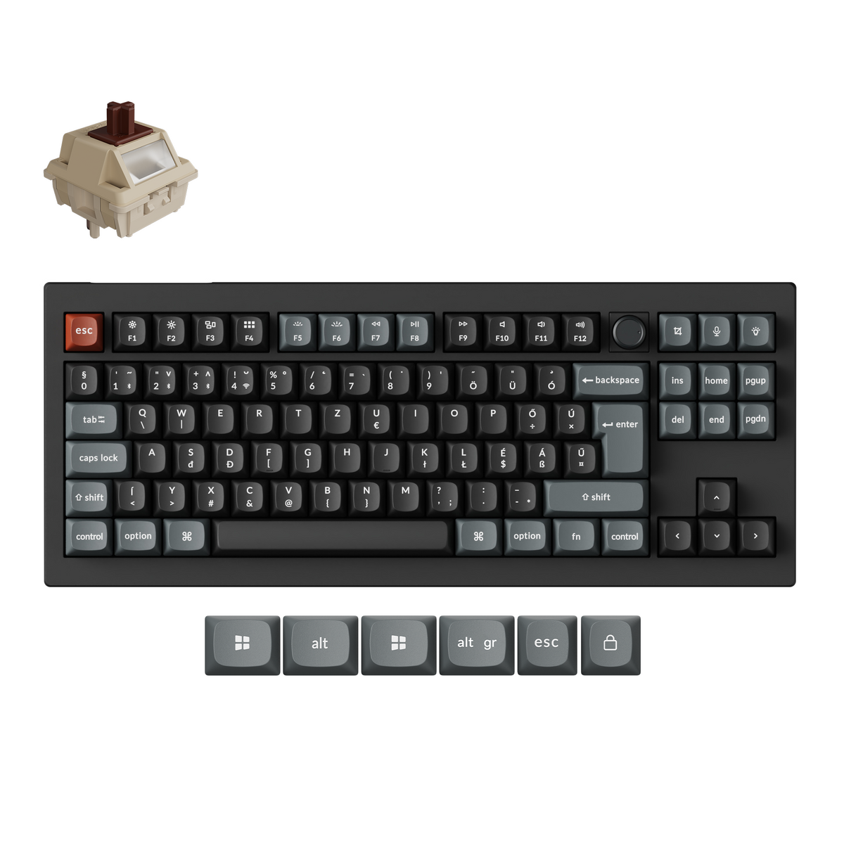 Keychron V3 Ultra 8K Wireless Custom Mechanical Keyboard