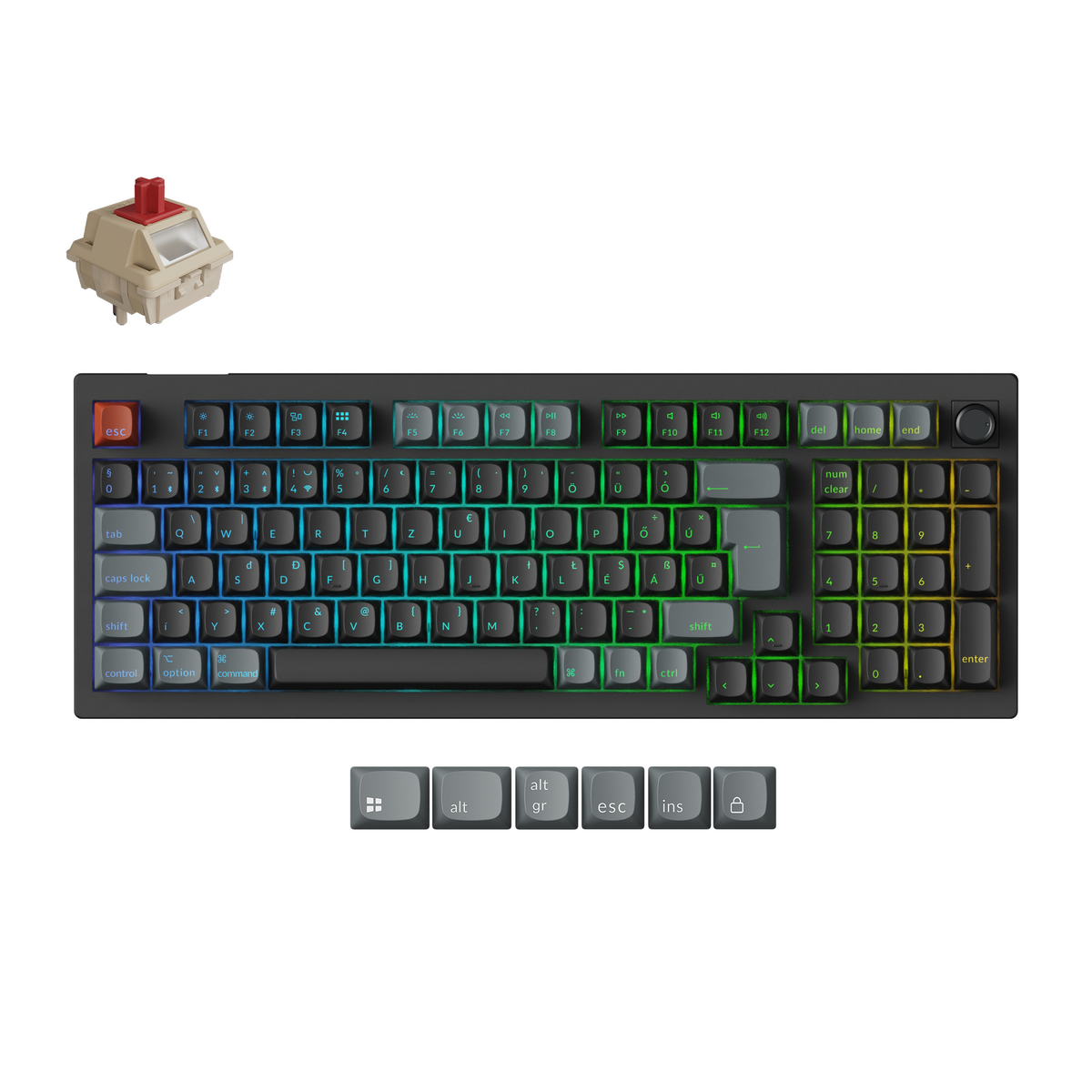 Keychron V5 Ultra 8K Wireless Custom Mechanical Keyboard